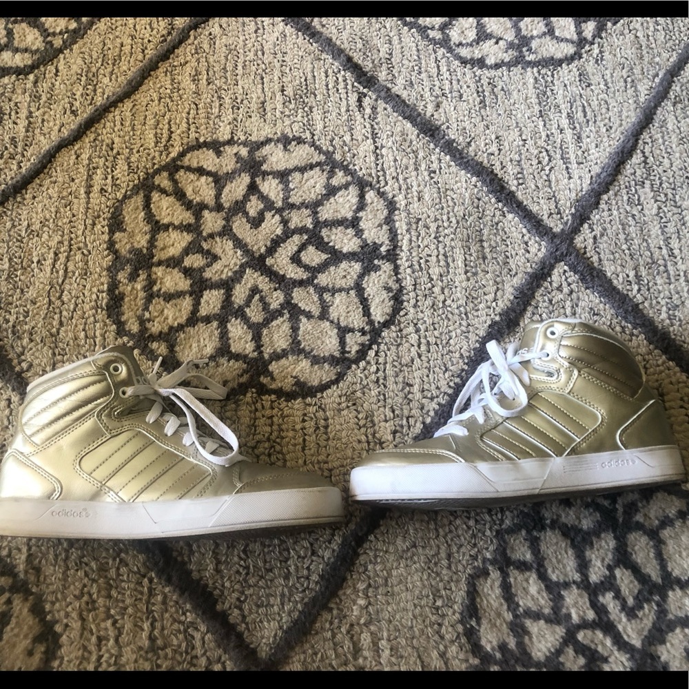 Adidas Gold Mid Rise Raleigh Sneakers - Picture 2 of 4
